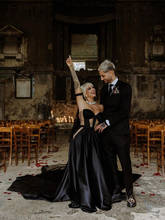 Black Wedding Dresses: The Modern Choice for Trendsetting Brides