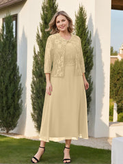 A Line Princess Plus Size Mother Of The Bride Dresses With Applique Jacket