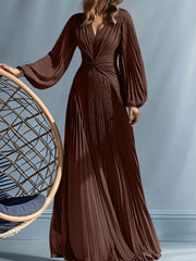 A Line Princess V Neck Mother Of The Bride Dresses With Ruched