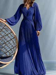 A Line Princess V Neck Mother Of The Bride Dresses With Ruched