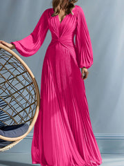 A Line Princess V Neck Mother Of The Bride Dresses With Ruched