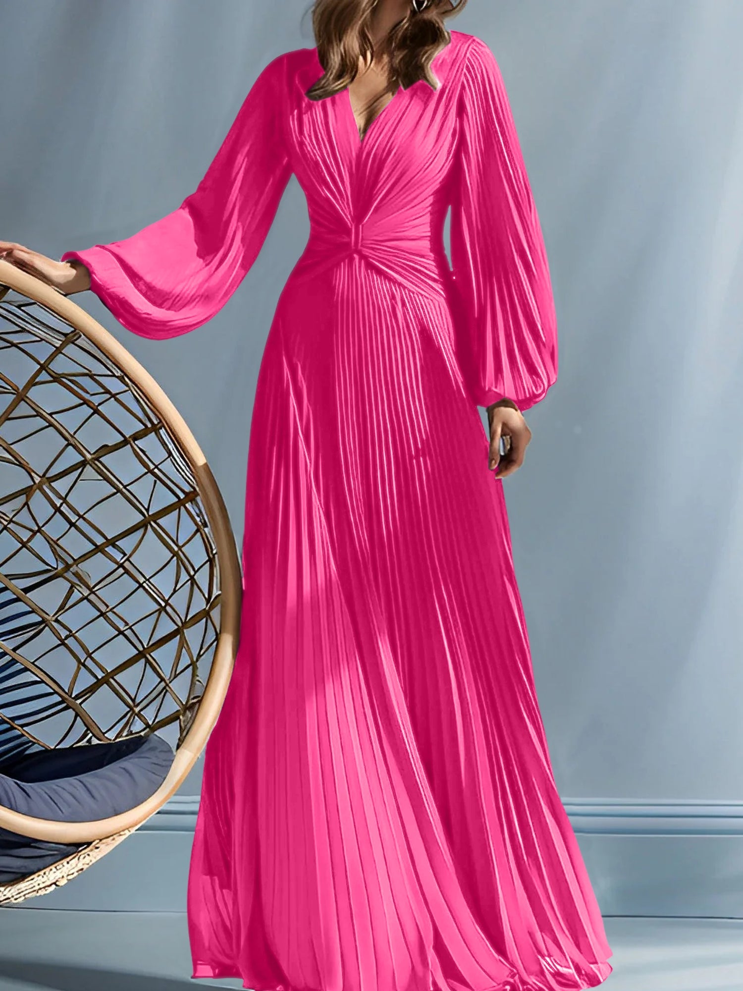 A Line Princess V Neck Mother Of The Bride Dresses With Ruched