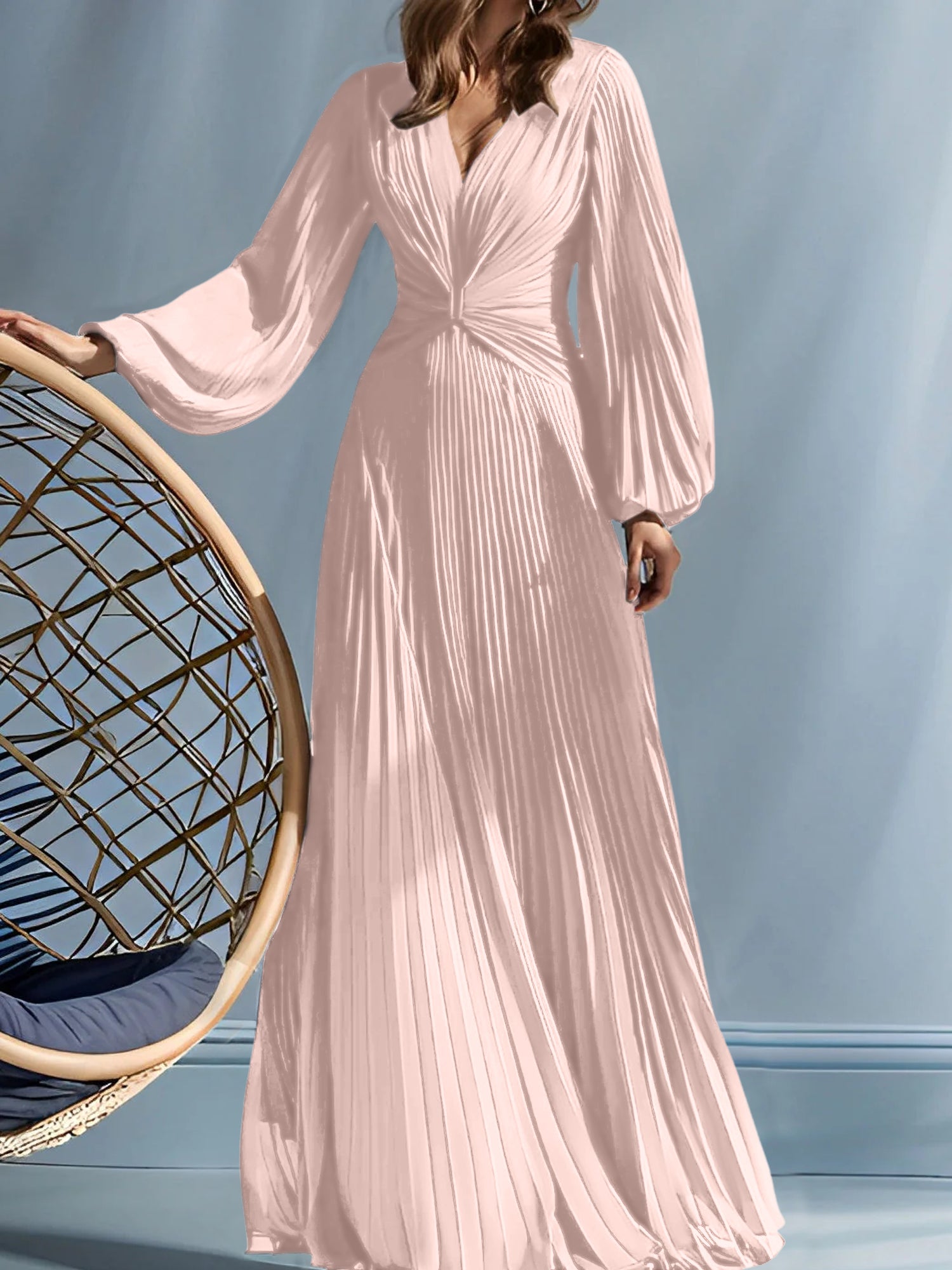 A Line Princess V Neck Mother Of The Bride Dresses With Ruched