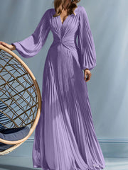A Line Princess V Neck Mother Of The Bride Dresses With Ruched