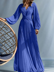 A Line Princess V Neck Mother Of The Bride Dresses With Ruched