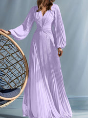 A Line Princess V Neck Mother Of The Bride Dresses With Ruched