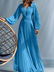 A Line Princess V Neck Mother Of The Bride Dresses With Ruched
