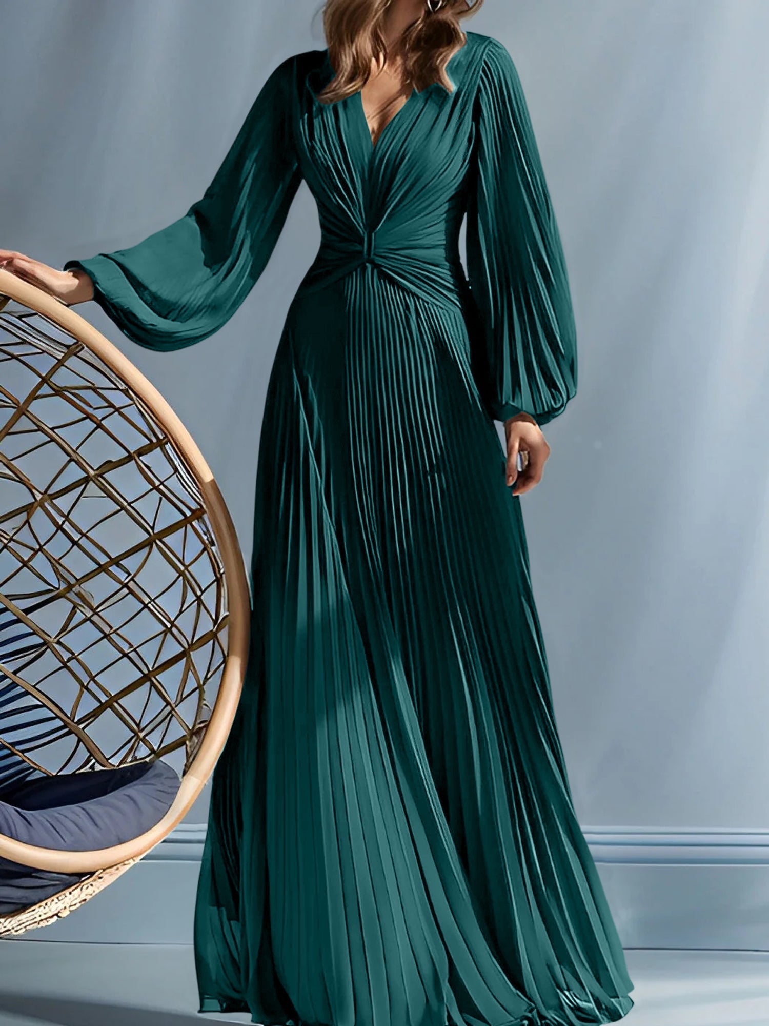 A Line Princess V Neck Mother Of The Bride Dresses With Ruched