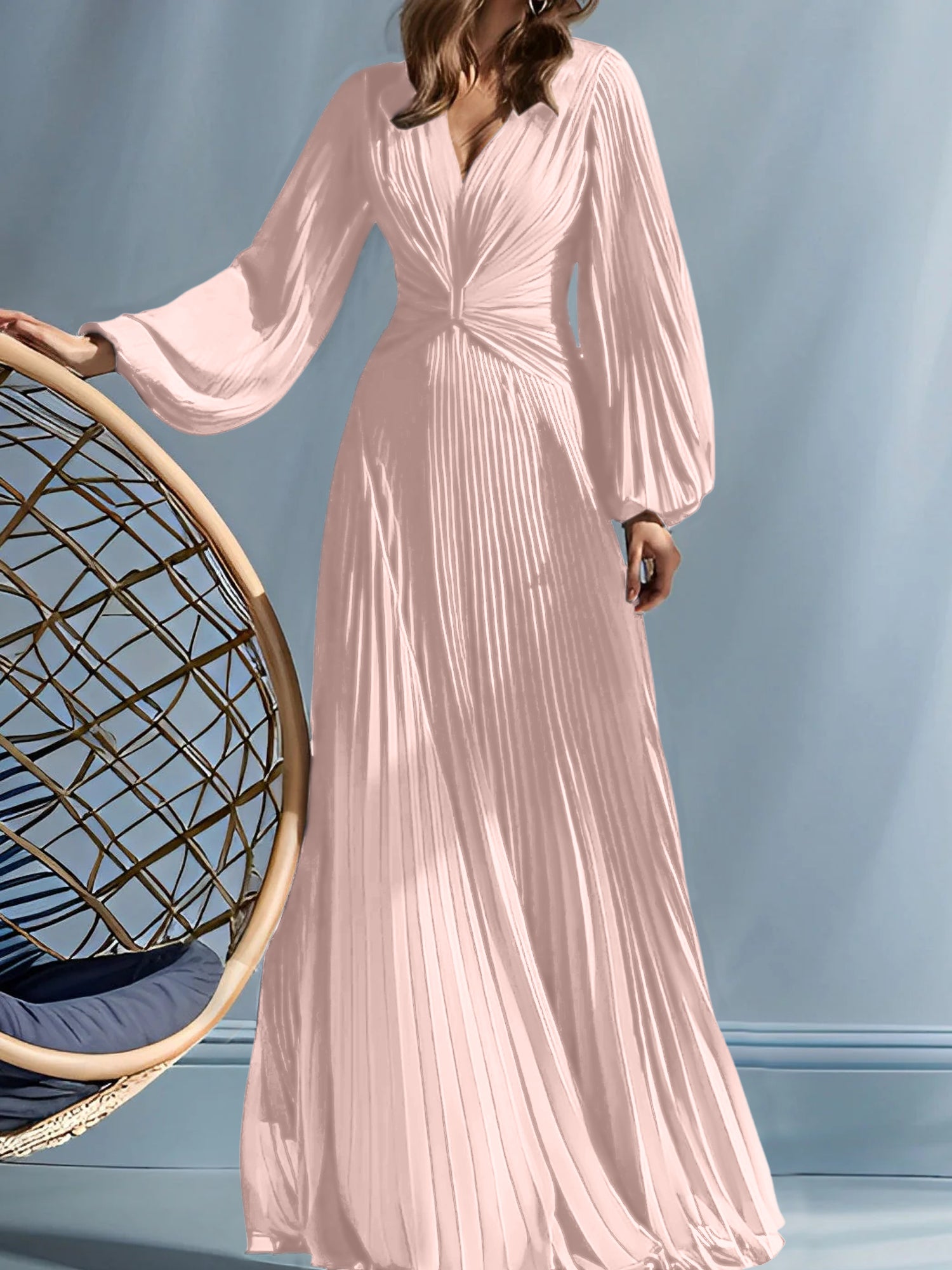 A Line Princess V Neck Mother Of The Bride Dresses With Ruched