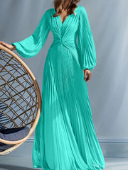 A Line Princess V Neck Mother Of The Bride Dresses With Ruched