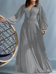 A Line Princess V Neck Plus Size Mother Of The Bride Dresses With Ruched