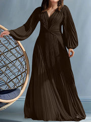 A Line Princess V Neck Plus Size Mother Of The Bride Dresses With Ruched