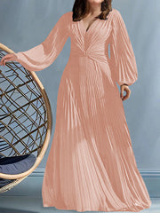 A Line Princess V Neck Plus Size Mother Of The Bride Dresses With Ruched