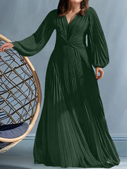 A Line Princess V Neck Plus Size Mother Of The Bride Dresses With Ruched