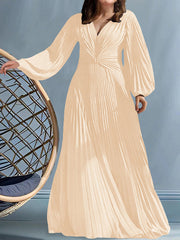A Line Princess V Neck Plus Size Mother Of The Bride Dresses With Ruched