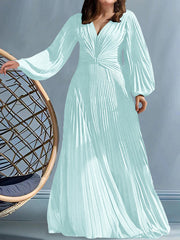 A Line Princess V Neck Plus Size Mother Of The Bride Dresses With Ruched
