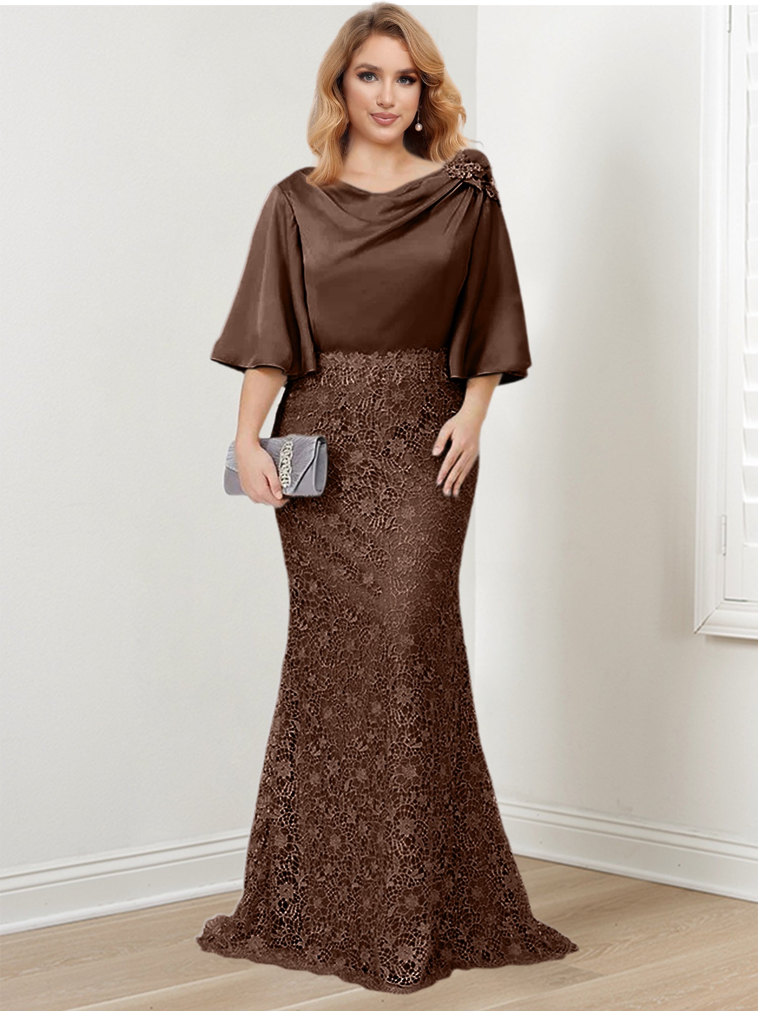 Trumpet Mermaid Mother Of The Bride Dresses With Applique