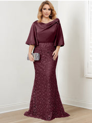 Trumpet Mermaid Mother Of The Bride Dresses With Applique