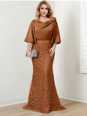 Trumpet Mermaid Mother Of The Bride Dresses With Applique