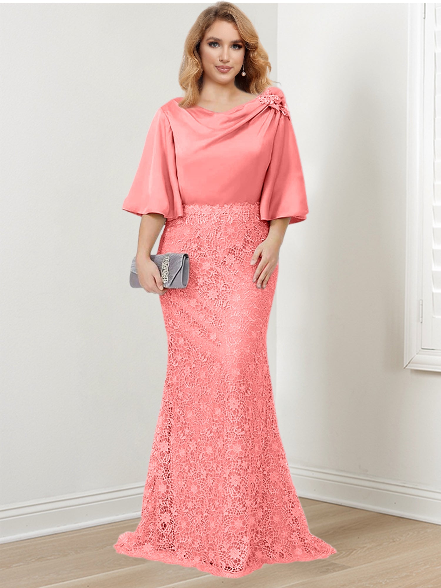 Trumpet Mermaid Mother Of The Bride Dresses With Applique