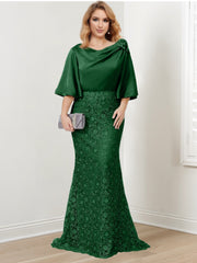 Trumpet Mermaid Mother Of The Bride Dresses With Applique