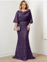 Trumpet Mermaid Mother Of The Bride Dresses With Applique