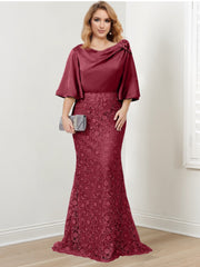 Trumpet Mermaid Mother Of The Bride Dresses With Applique