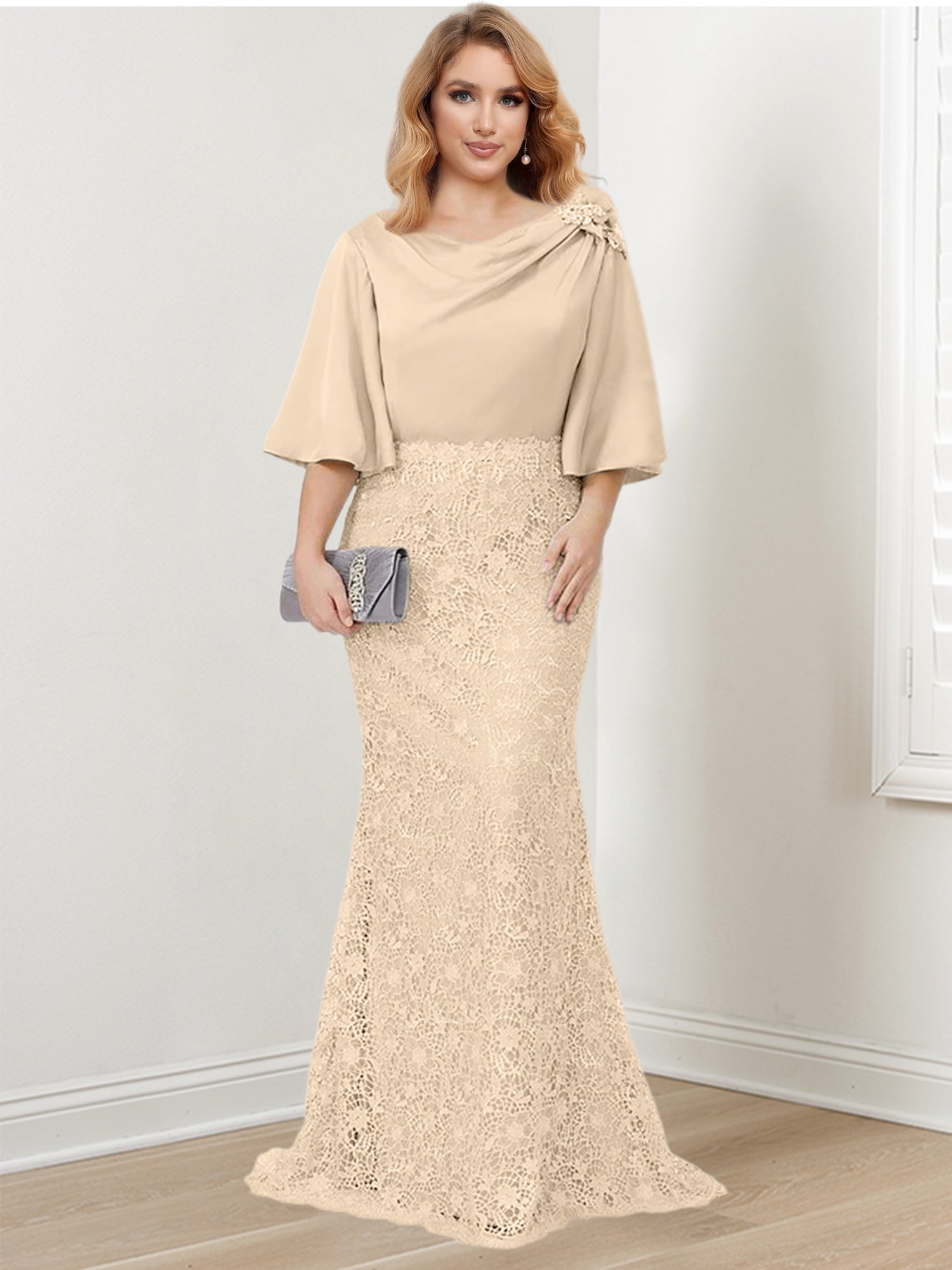 Trumpet Mermaid Mother Of The Bride Dresses With Applique