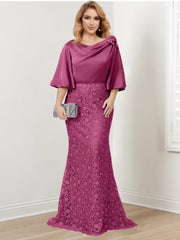 Trumpet Mermaid Mother Of The Bride Dresses With Applique