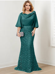 Trumpet Mermaid Mother Of The Bride Dresses With Applique
