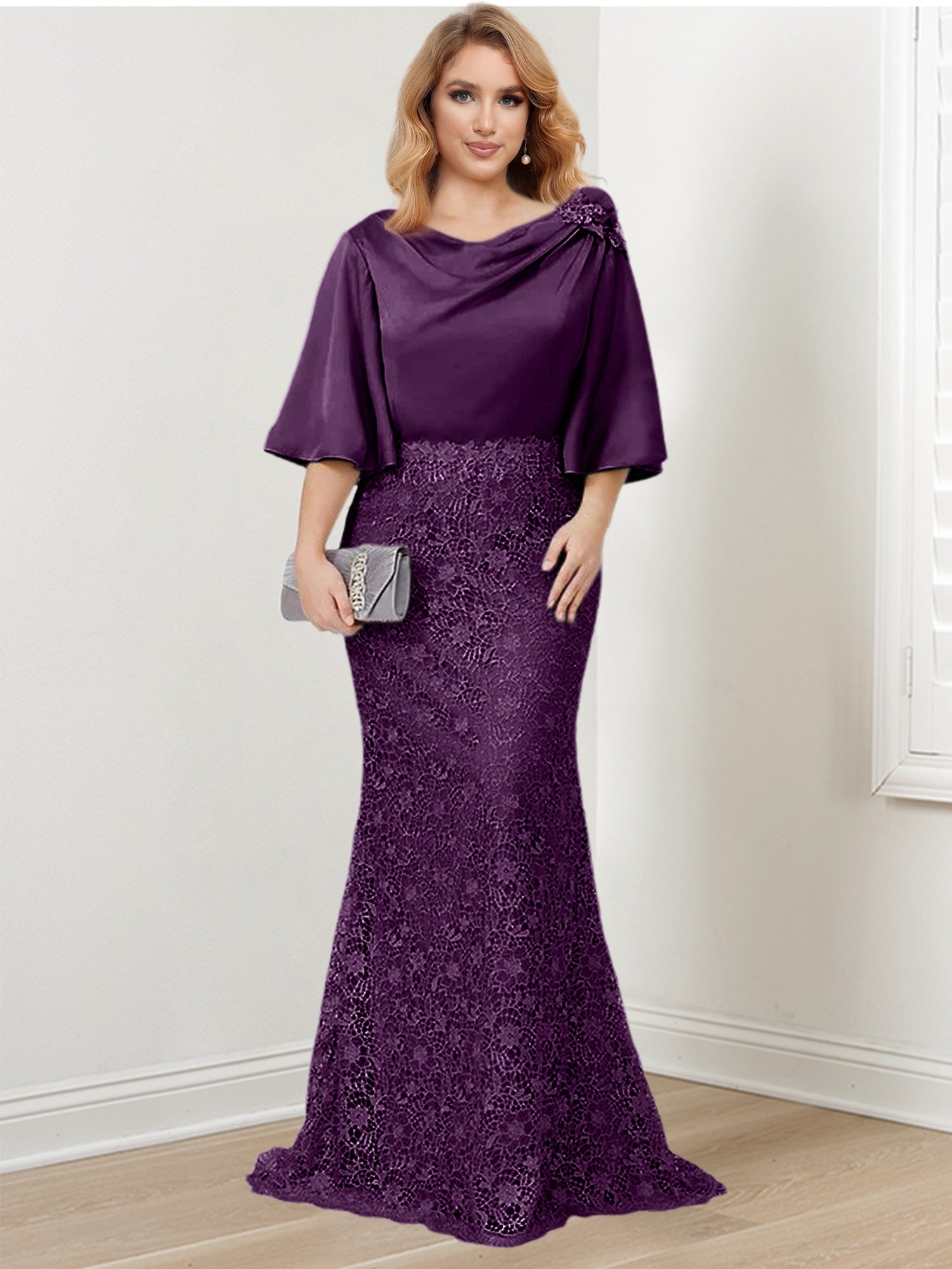 Trumpet Mermaid Mother Of The Bride Dresses With Applique