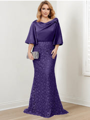 Trumpet Mermaid Mother Of The Bride Dresses With Applique