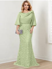 Trumpet Mermaid Mother Of The Bride Dresses With Applique