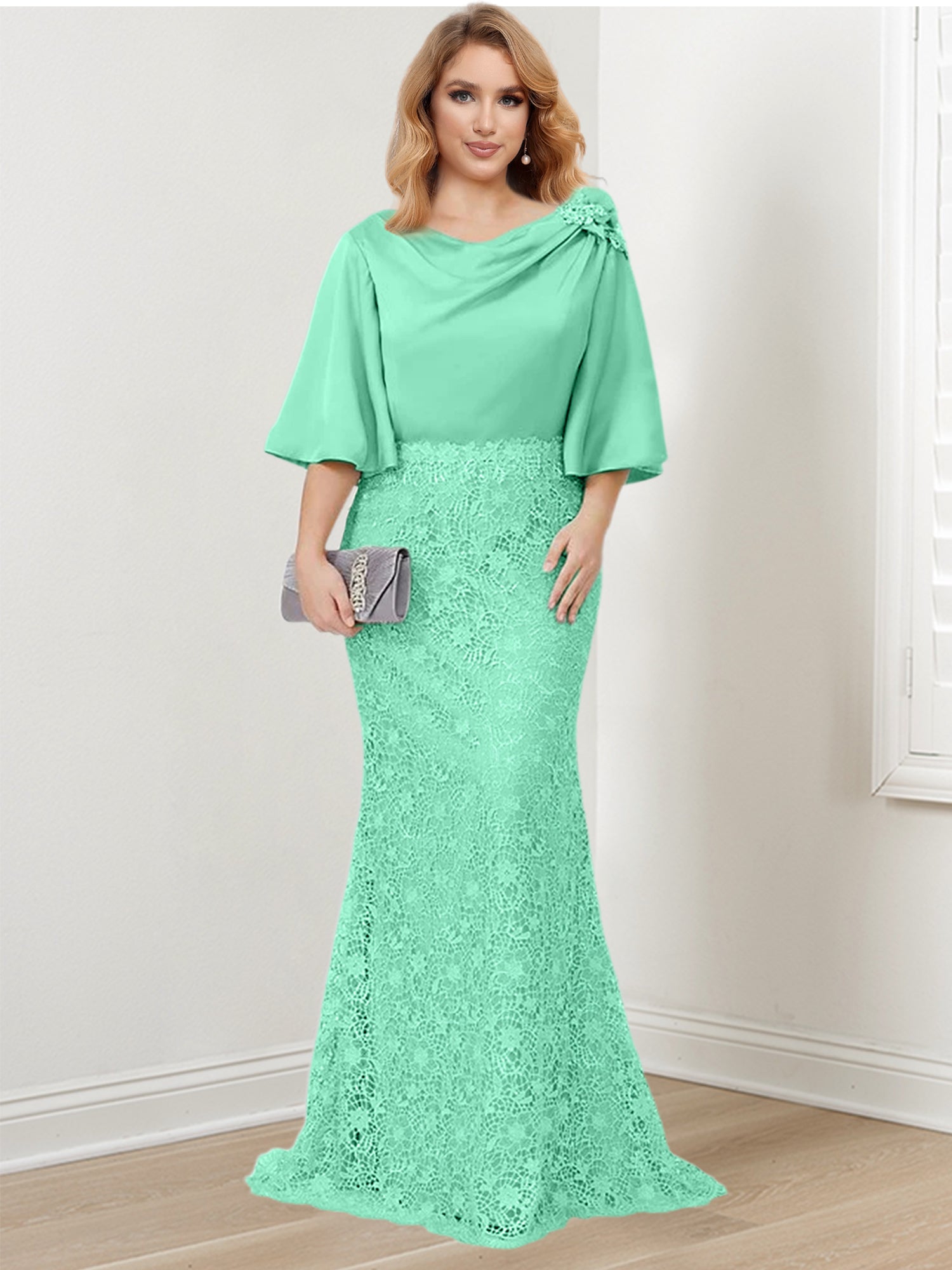 Trumpet Mermaid Mother Of The Bride Dresses With Applique