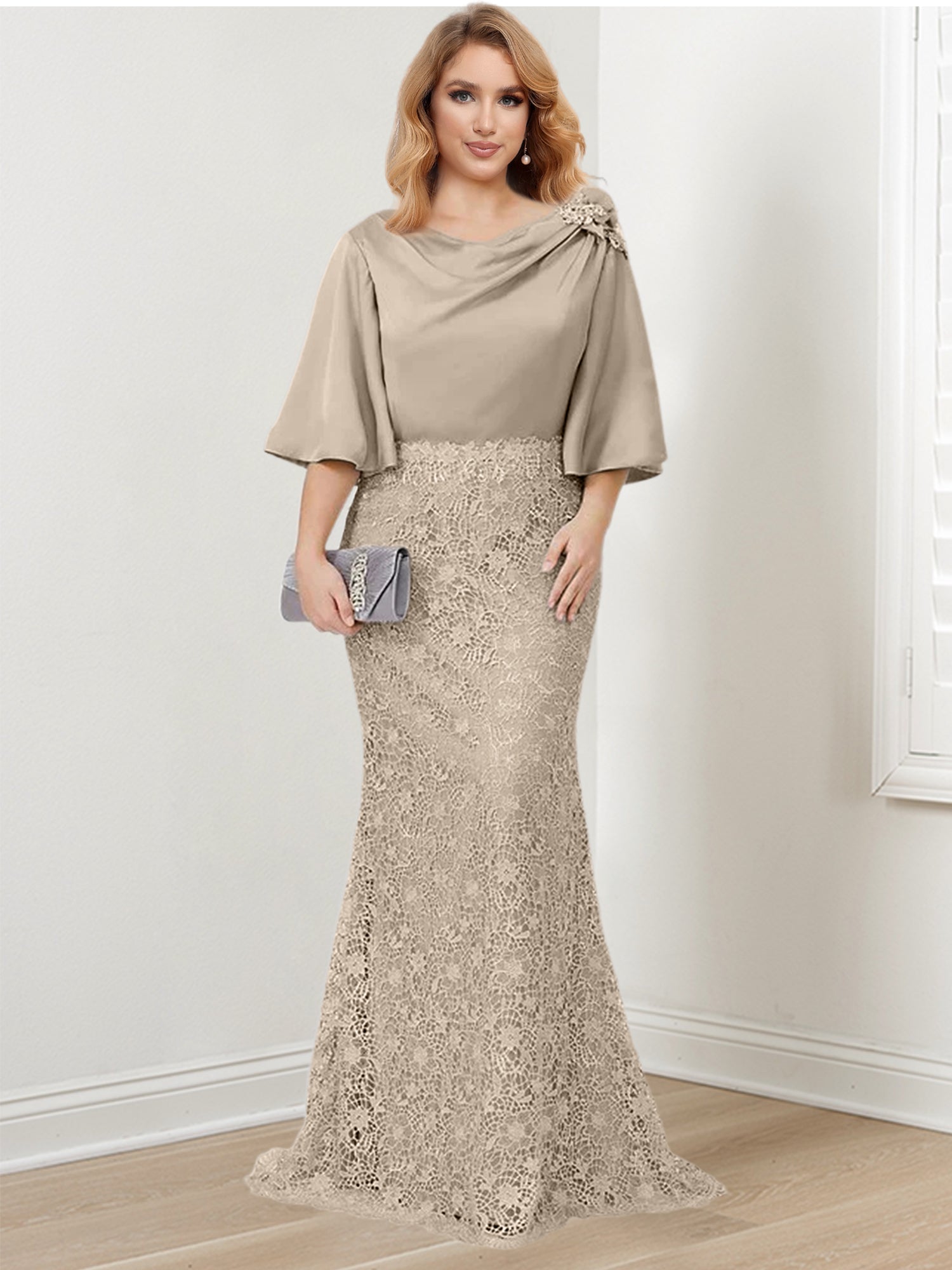 Trumpet Mermaid Mother Of The Bride Dresses With Applique