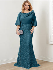 Trumpet Mermaid Mother Of The Bride Dresses With Applique