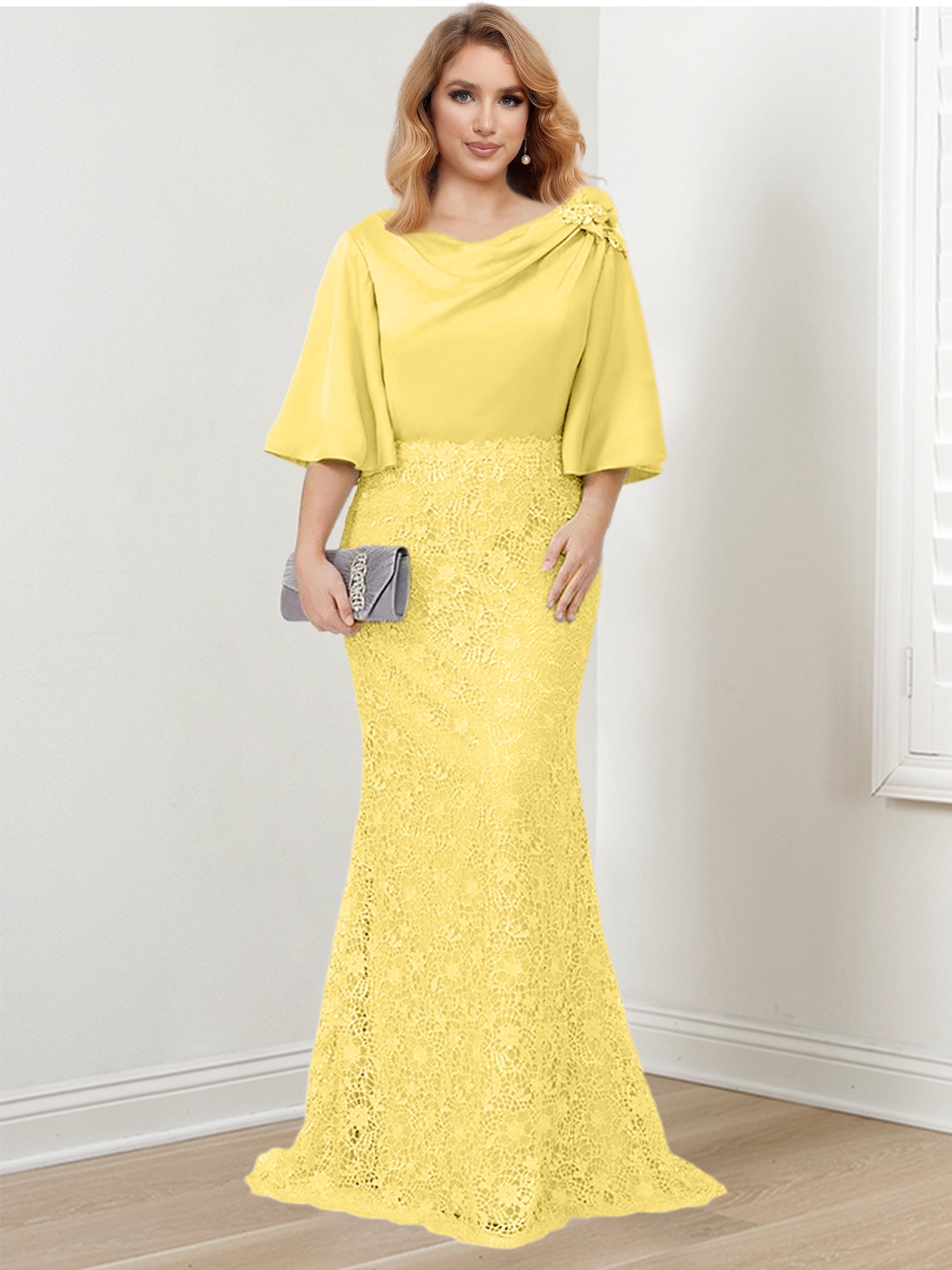Trumpet Mermaid Mother Of The Bride Dresses With Applique