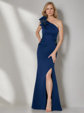 Asymmetrical Sleeveless Floor-Length Mermaid/Trumpet Gown for the Mother of the Bride