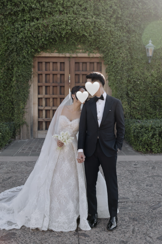 Attractive Long White Strapless Ball Gown Lace Wedding Dress