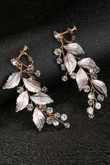 Golden Leaves Drop Earrings