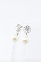 Flowers Pearl Earrings