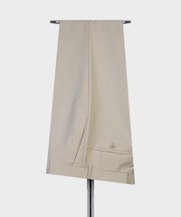 Champagne Contemporary Double Breasted Peak Lapel Men’s Suits