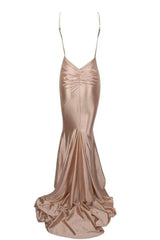 Champagne Evening Dresses | Long Prom Evening Dresses