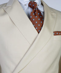 Champagne New Double Breasted Custom Men’s Suits
