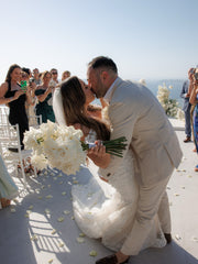 Chic White Mermaid Sweetheart Off-The-Shoulder Sleeveless Sweep Train Tulle Wedding Dress With Appliques