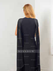 Chiffon Wedding Guest Dresses with Side Split in Sheath/Column Style