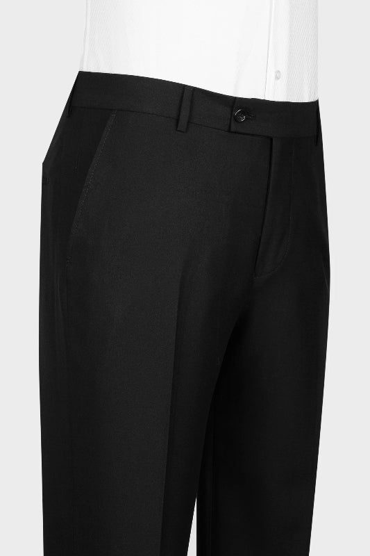 Custom Black Shawl Collar Double Breasted Groom's Wedding Suit