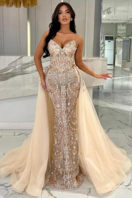 champagne sparkly dresses Sequin Bodycon Dress neckline corset Champagne Designer Dress for Any