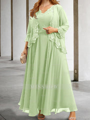 Elegant Mother of the Bride A-Line/Princess Dresses Featuring Applique & Sequins