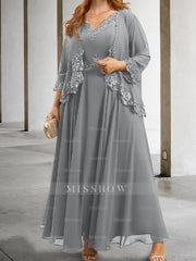 Elegant Mother of the Bride A-Line/Princess Dresses Featuring Applique & Sequins